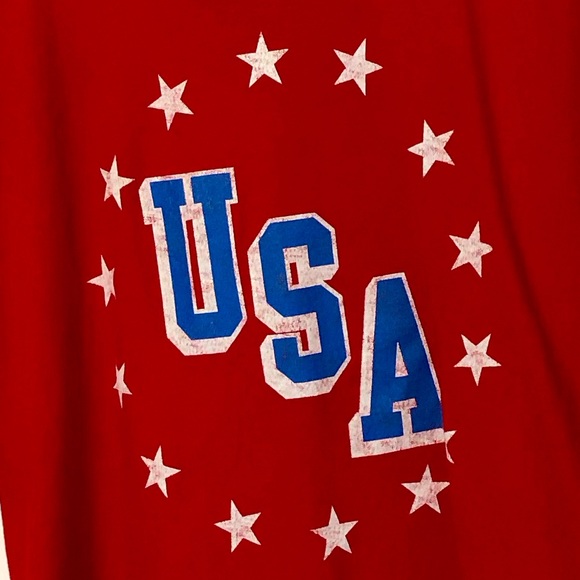 Adidas USA Flag T Shirt, American Patriotic, Men's Size XL - Picture 2 of 4